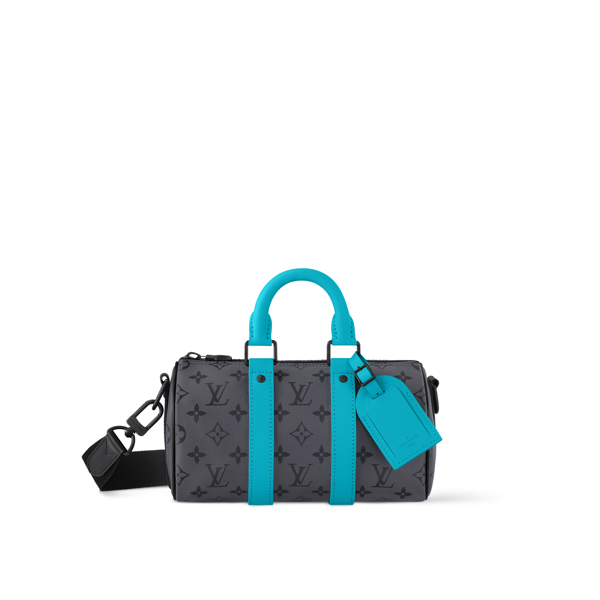 Keepall Bandoulière 25 Monogram Eclipse Canvas - Men - Travel | LOUIS  VUITTON ®